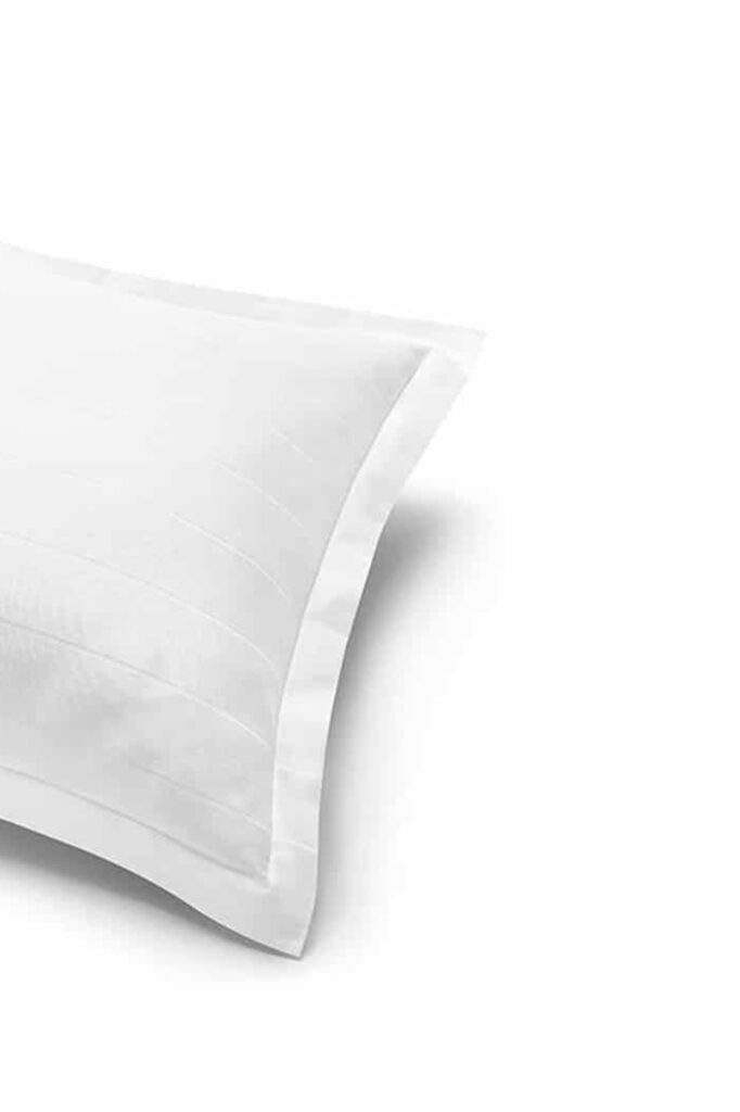 poszewka lux biały pasy - MUMLA