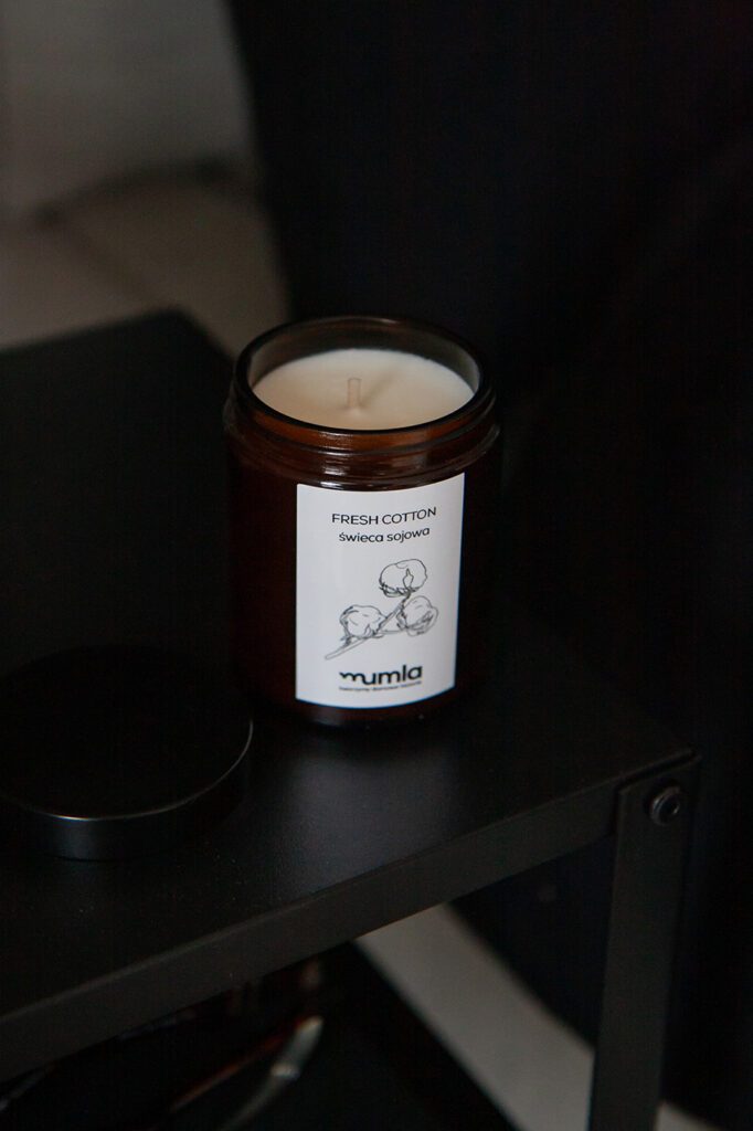 świeca fresh cotton - MUMLA