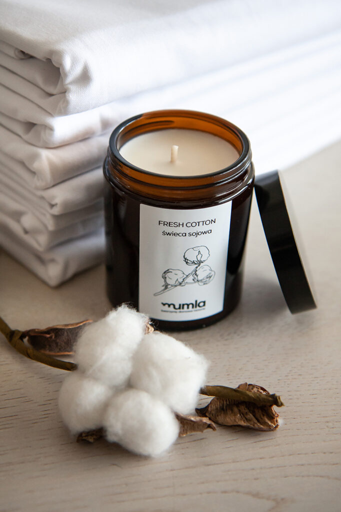 świeca fresh cotton - MUMLA
