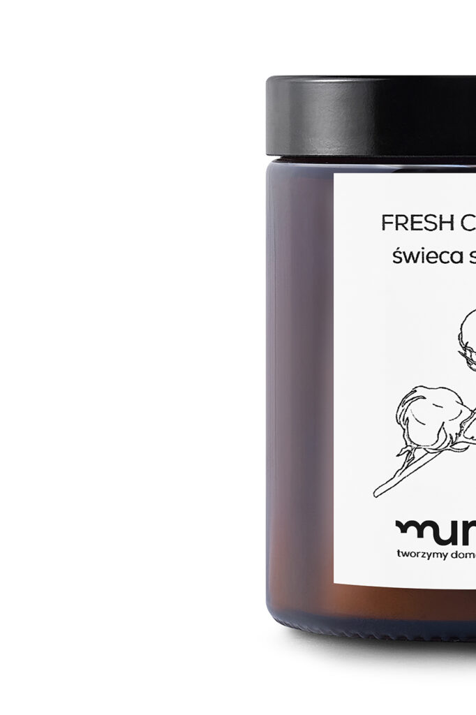 świeca fresh cotton - MUMLA