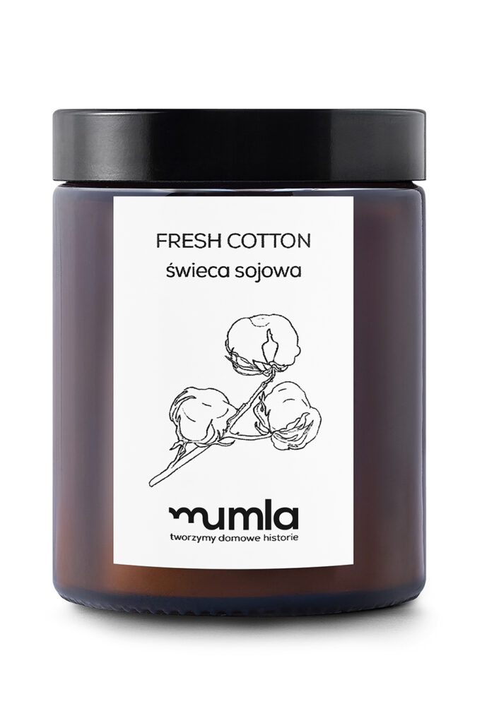 świeca fresh cotton - MUMLA