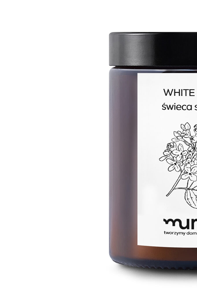świeca white lilac - MUMLA
