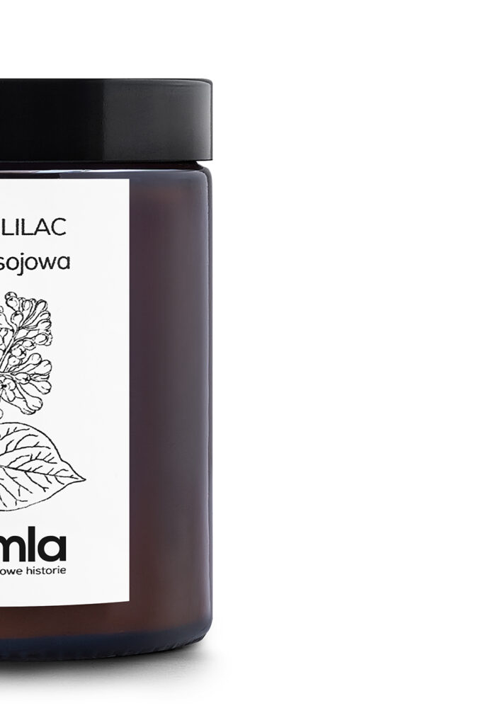 świeca white lilac - MUMLA