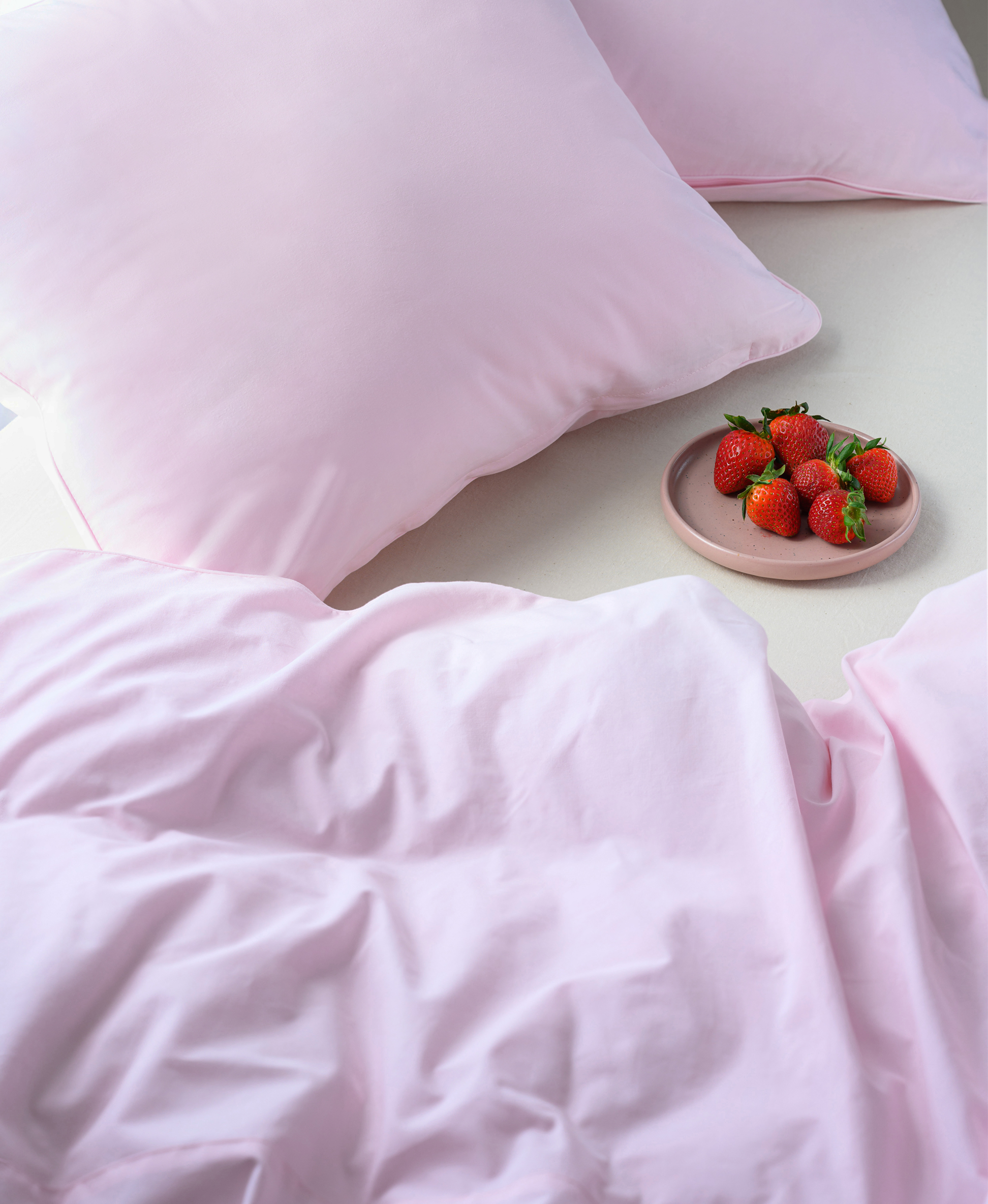 bettwäsche basic rosa - MUMLA