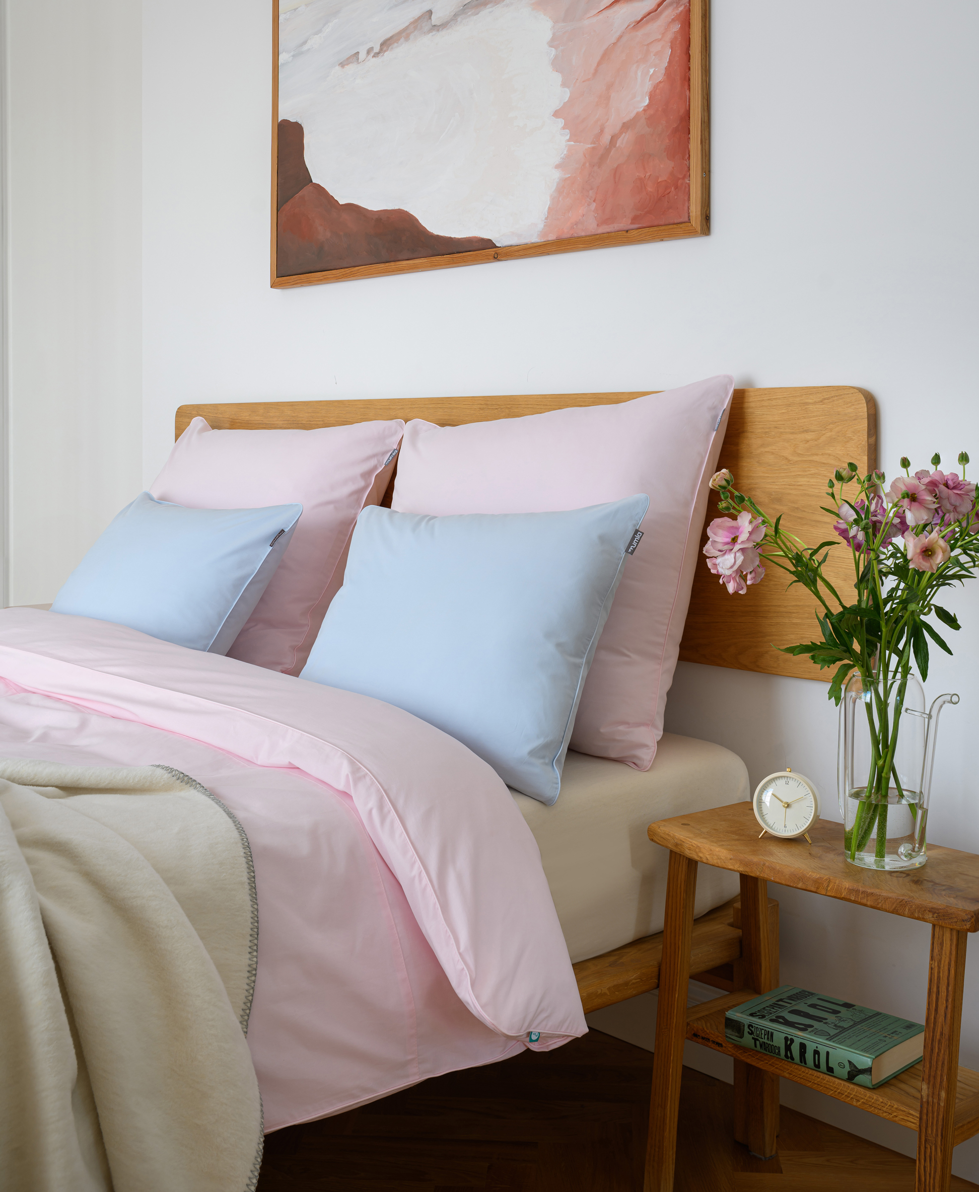 bettwäsche basic rosa - MUMLA