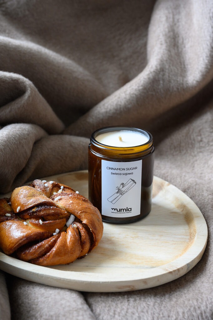 świeca cinnamon sugar - MUMLA