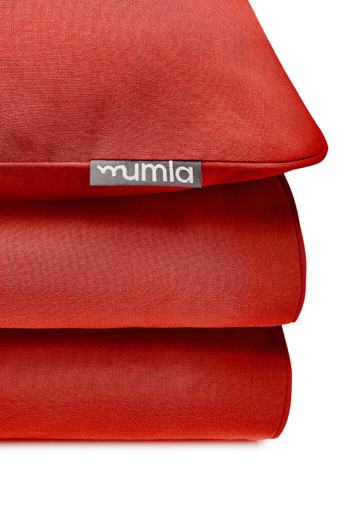 poszewka basic ceglany - MUMLA