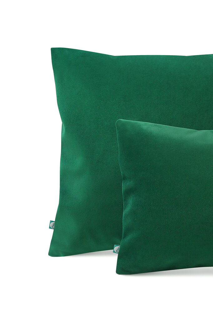 poszewka velvet butelkowy - MUMLA