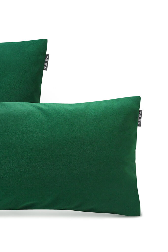 poszewka velvet butelkowy - MUMLA