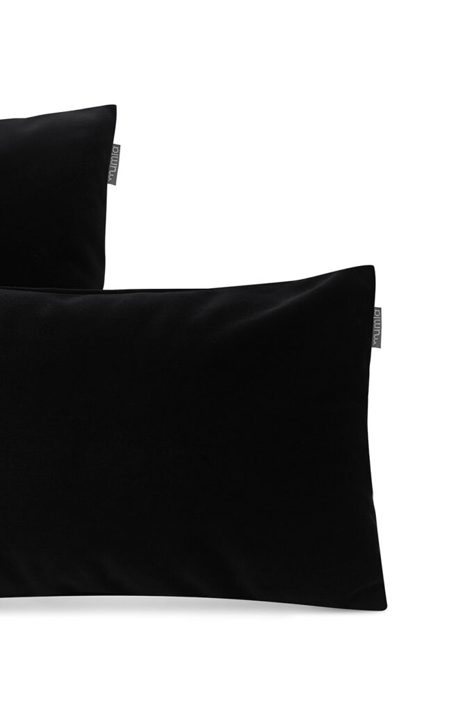 poszewka velvet czarny - MUMLA