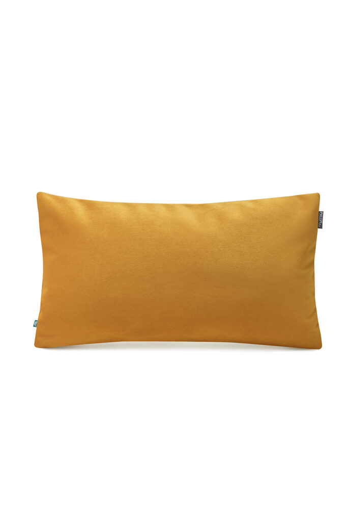 poszewka velvet musztardowy - MUMLA