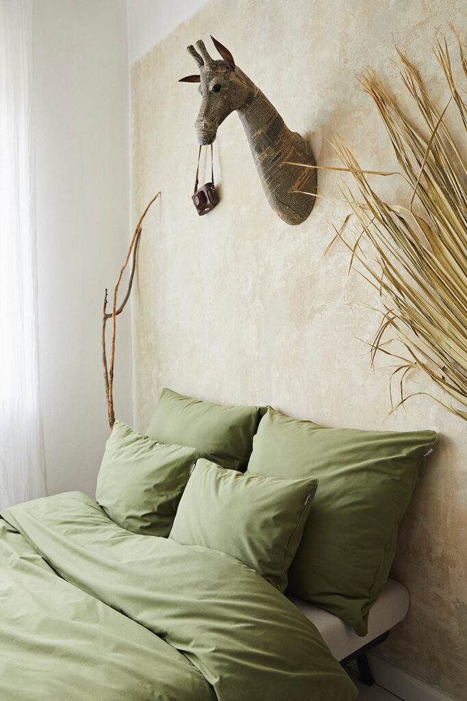 poszewka basic khaki - MUMLA