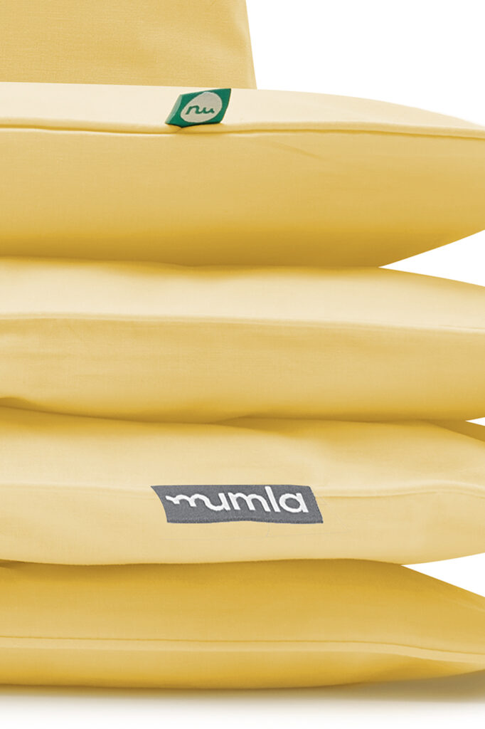 pościel basic bananowy - MUMLA