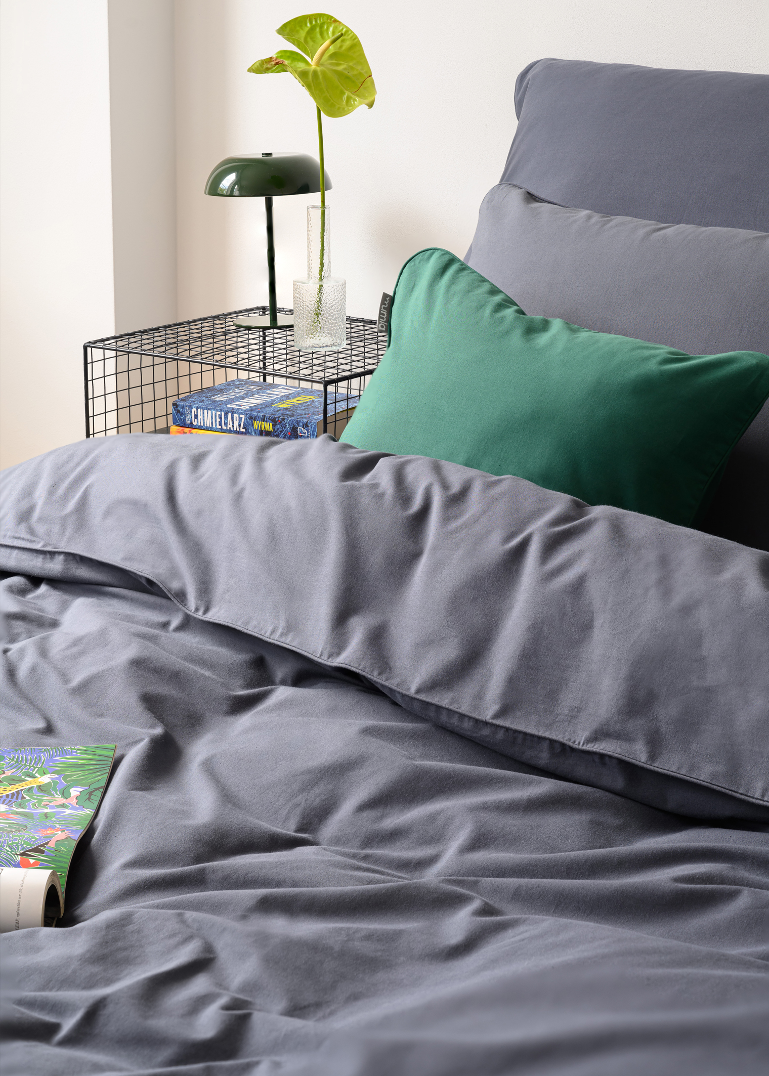 pościel basic grafitowy - MUMLA
