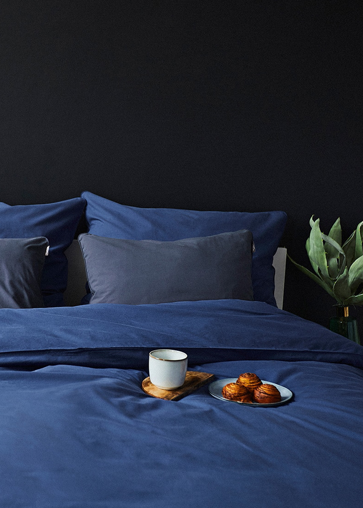 pościel basic granatowy - MUMLA