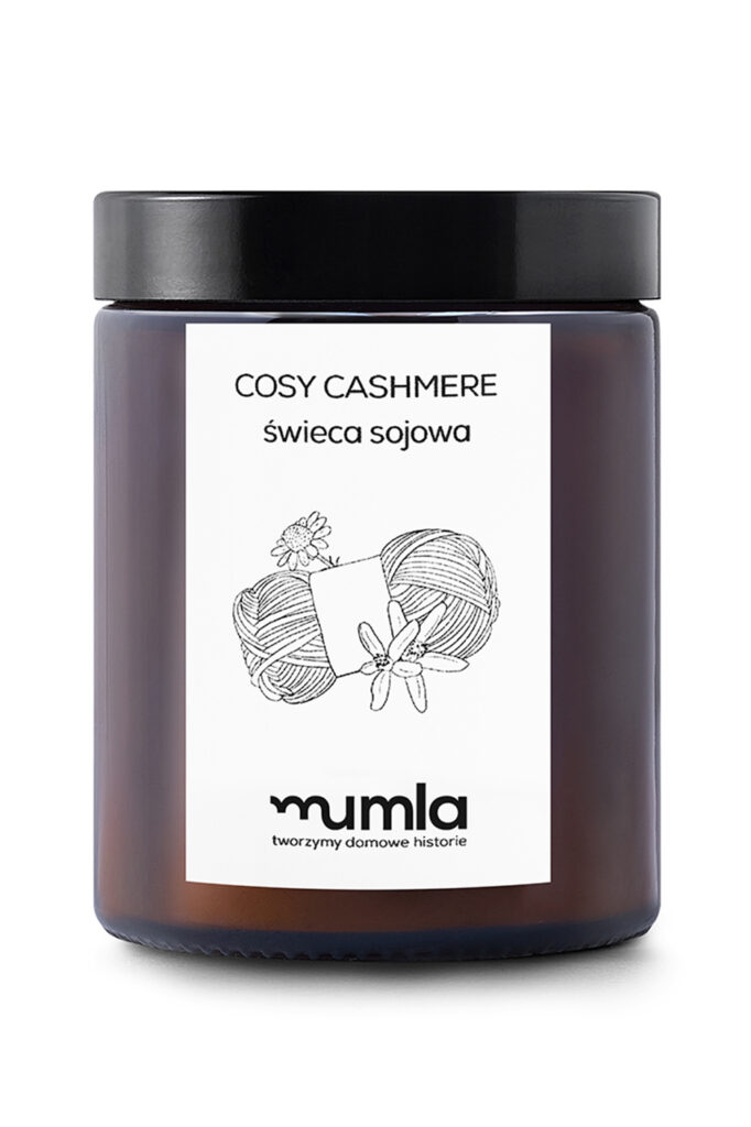 świeca cosy cashmere - MUMLA