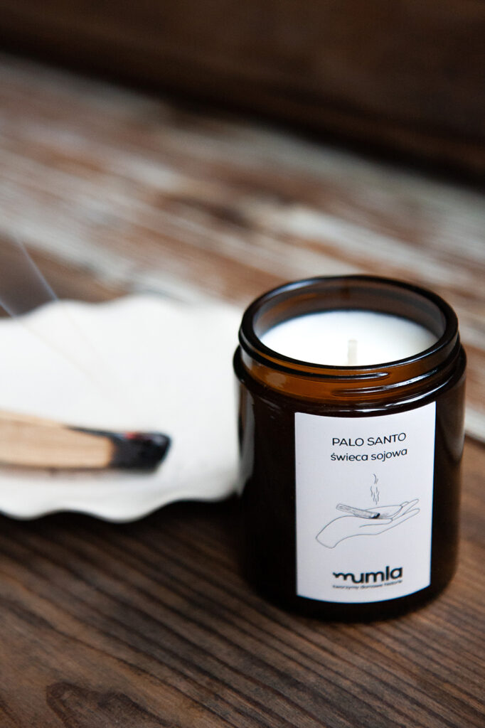 świeca palo santo - MUMLA