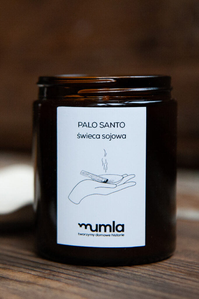 świeca palo santo - MUMLA