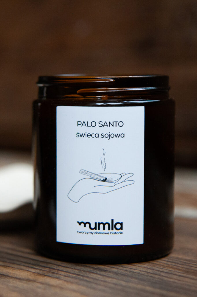 świeca palo santo - MUMLA