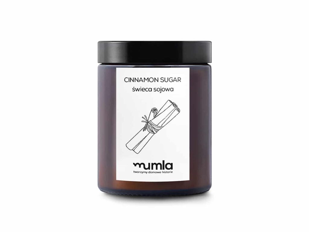 Świeca Cinnamon Sugar – MUMLA