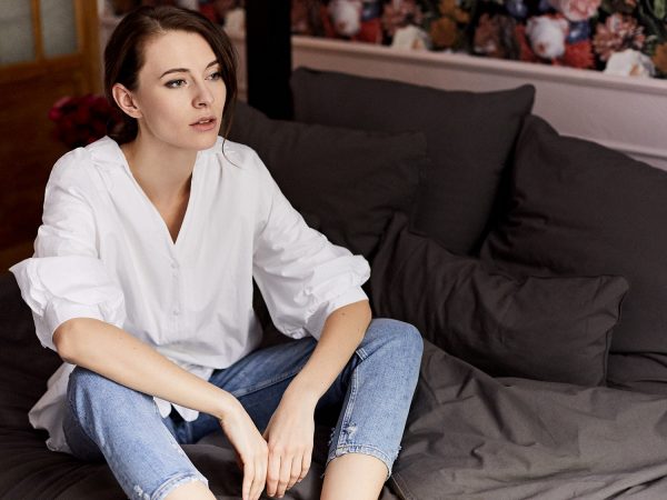 POSZEWKA BASIC CHŁODNY BRĄZ MUMLA