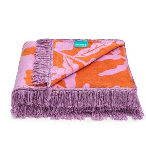 koc pomarańczowe kwiaty - MUMLA