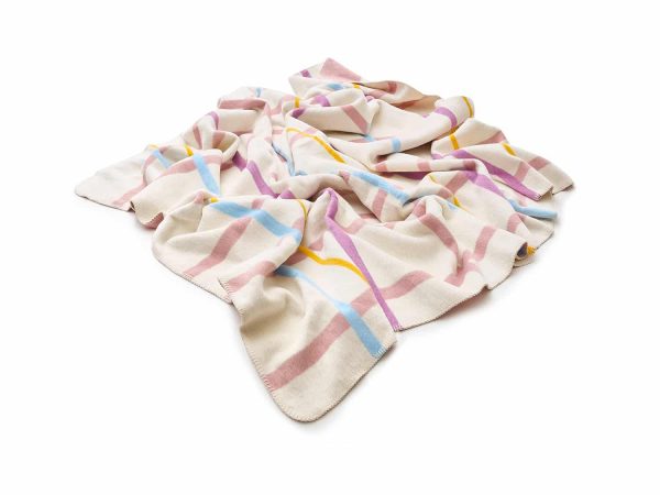 koc różowa krata - MUMLA