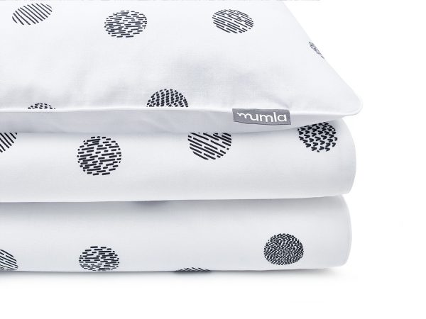 pościel czarne kółka-MUMLA