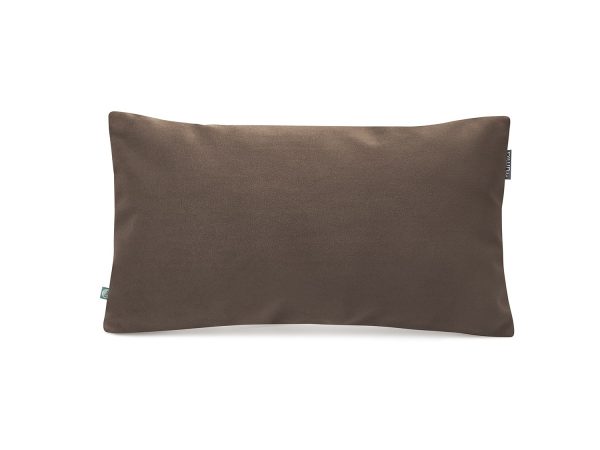 poszewka dekoracyjna velvet brązowy - MUMLA