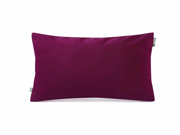 poszewka dekoracyjna velvet burgundowy - MUMLA