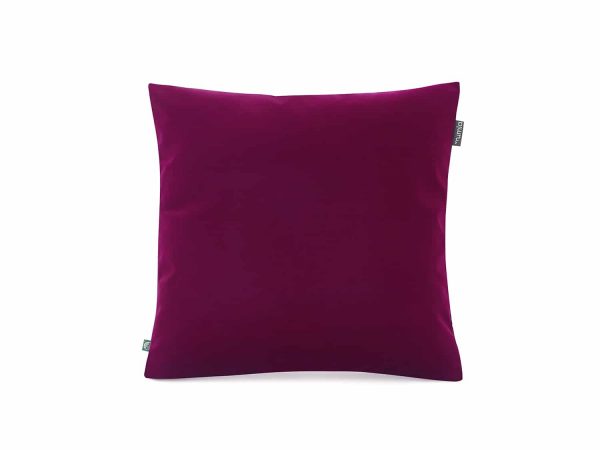poszewka dekoracyjna velvet burgundowy - MUMLA