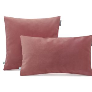 poszewka dekoracyjna velvet łososiowy - MUMLA