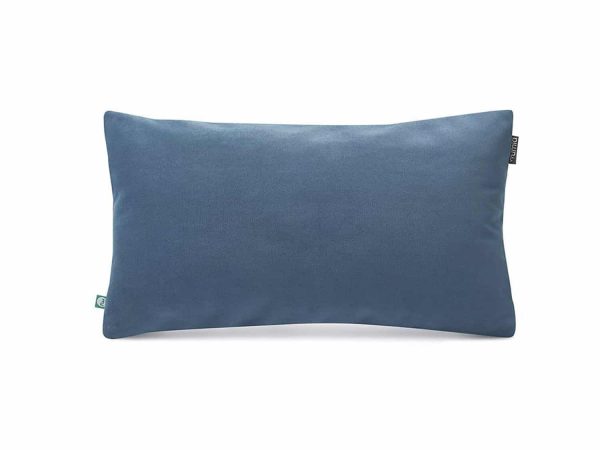 poszewka dekoracyjna velvet niebieski - MUMLA