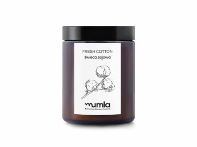 świeca fresh cotton - MUMLA - 001