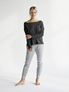 Bluzka czarna długi rękaw - MUMLA wear