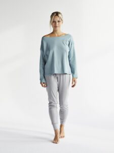 Bluzka zielona długi rękaw - MUMLA wear