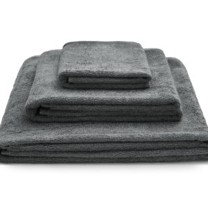 ręcznik bambusowy grafitowy - MUMLA