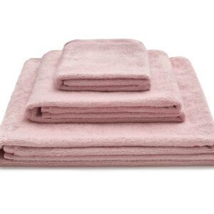 ręcznik bambusowy pudrowy róż - MUMLA