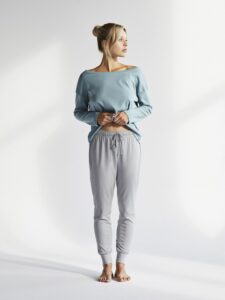 Spodnie z długą nogawką szare - MUMLA wear
