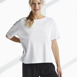 Bluzka z krótkim rękawem biała - MUMLA wear