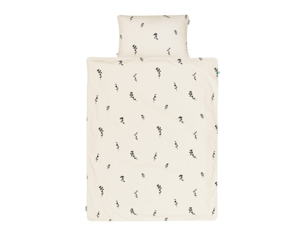 pościel czarne listki - MUMLA