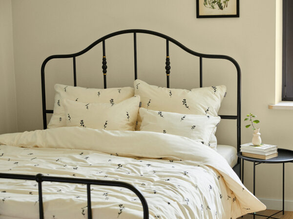 pościel czarne listki - MUMLA