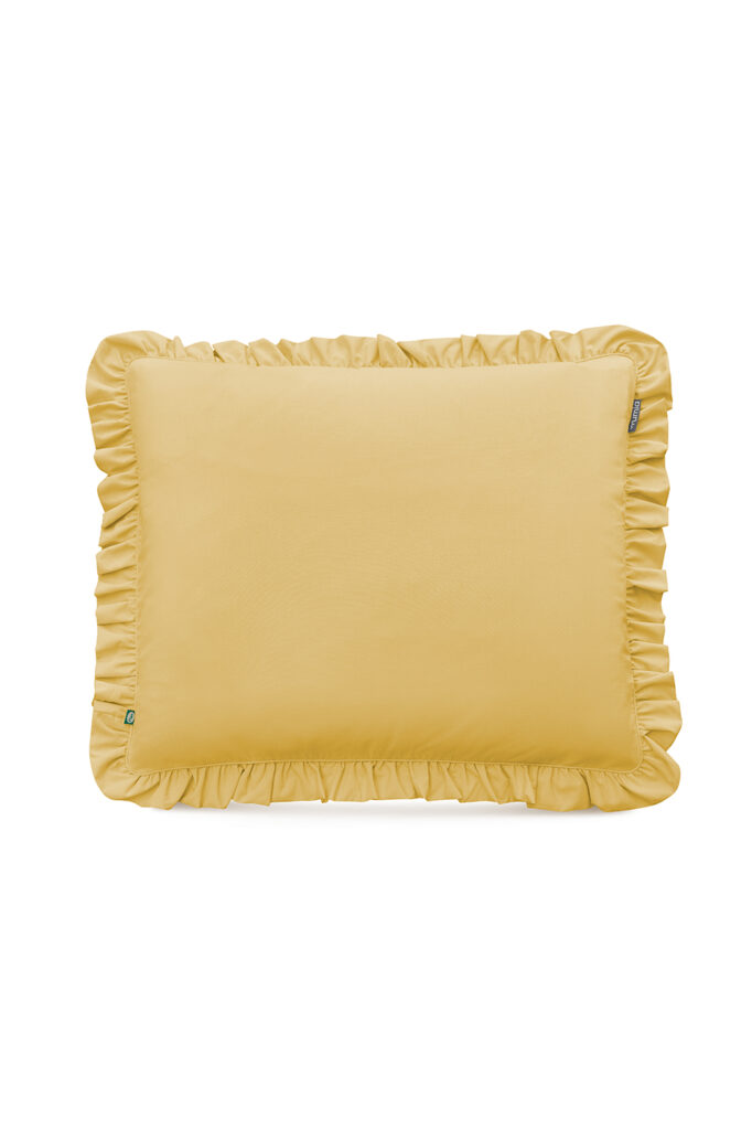 poszewka bananowa z falbaną - MUMLA