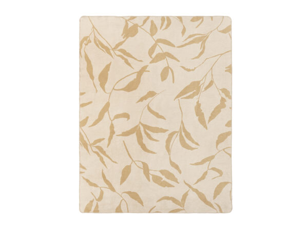 koc beżowe liście - MUMLA