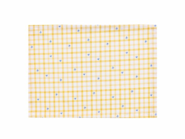 podkładka żółta kratka - MUMLA