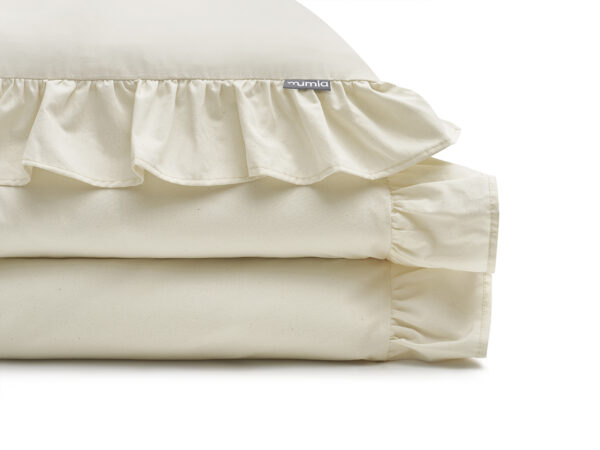 pościel naturalna z falbaną - MUMLA