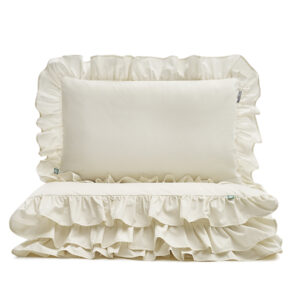 pościel naturalna z falbaną - MUMLA