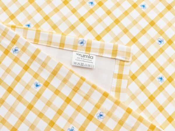 podkładka żółta kratka - MUMLA