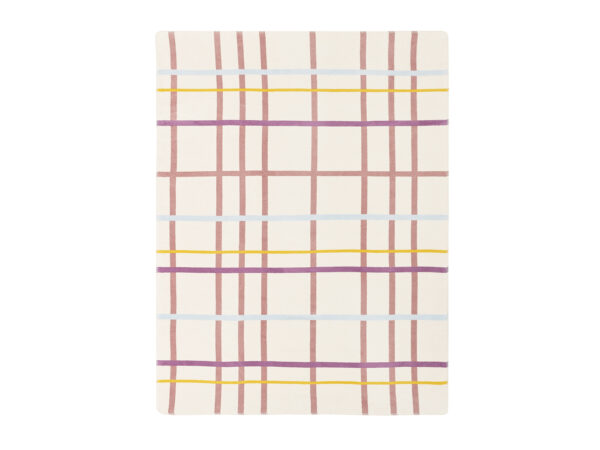 koc różowa krata - MUMLA