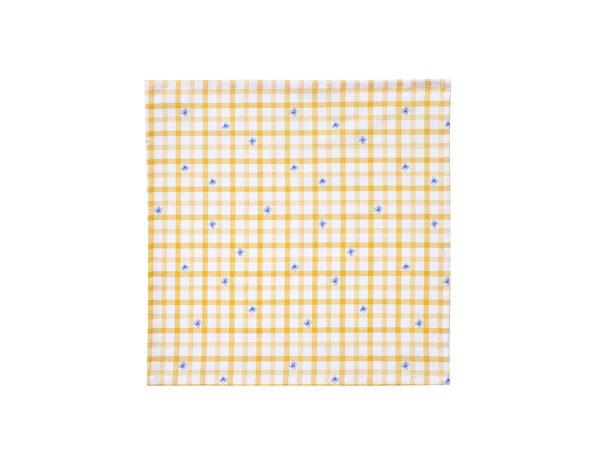 serwetka żółta kratka-MUMLA